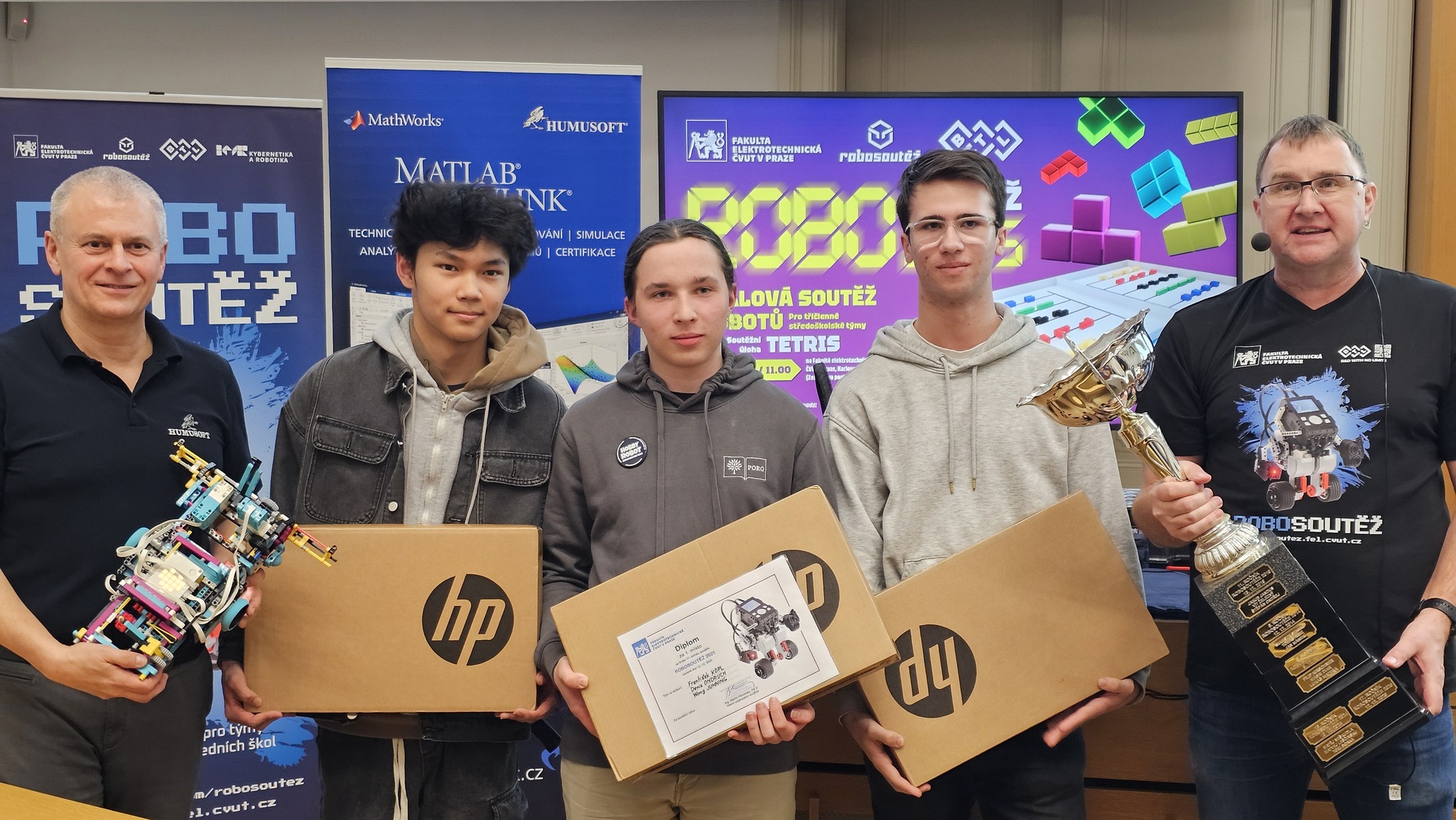 Robosoutěž - Finále 2025, Jan Daněk (HUMUSOFT)