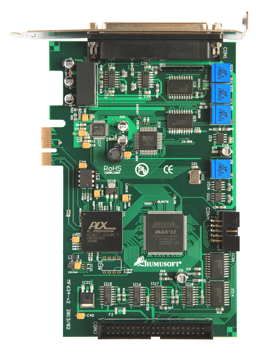 HUMUSOFT měřicí karta MF634